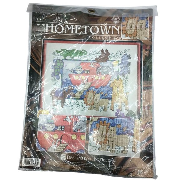 Home Collection Other - Noahs Ark Cross Stitch Kit Hometown Collection Craft Wall Hanging Picture Bedroo